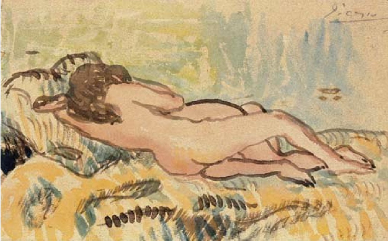 L'Etreinte by Pablo Picasso, 1902